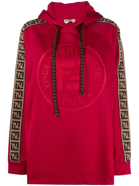 fendi 0135 red|fendi hoodie.